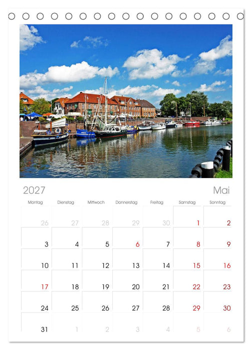 Ostfriesland (CALVENDO Tischplaner A5H 2027)