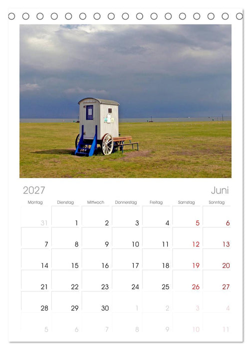 Ostfriesland (CALVENDO Tischplaner A5H 2027)