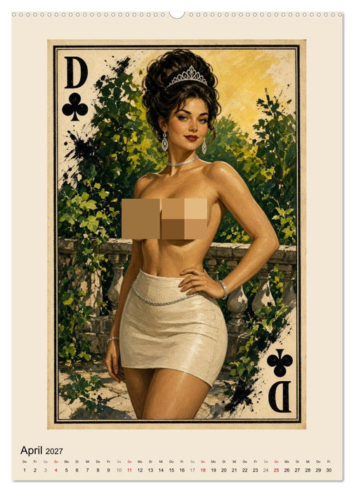 Dame trifft As (CALVENDO Premium Wandkalender 2027)