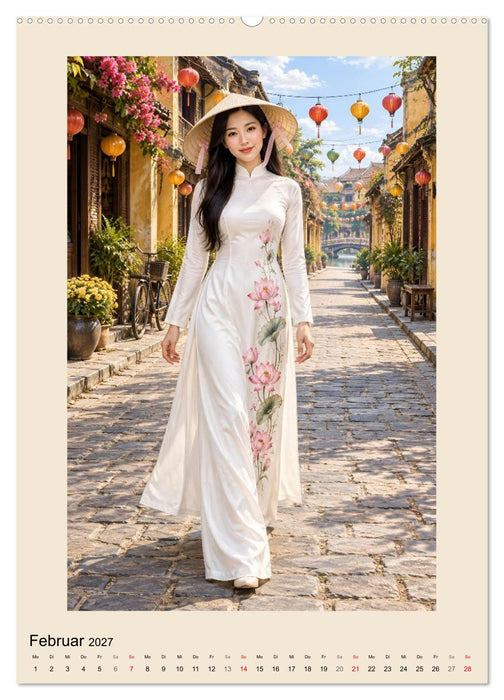 Gewänder Asiens (CALVENDO Wandkalender 2027)