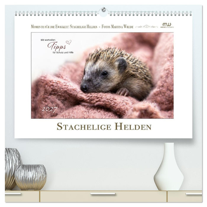 Stachelige Helden (CALVENDO Premium Wandkalender 2027)