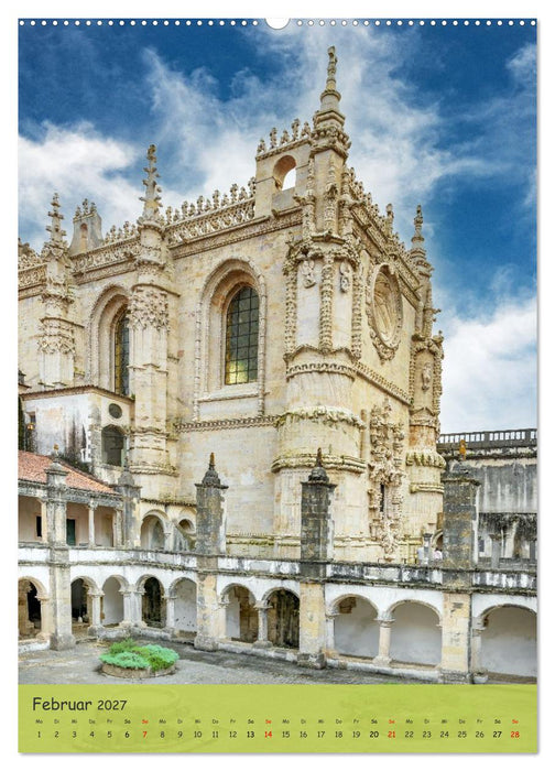 Convento de Cristo (CALVENDO Premium Wandkalender 2027)