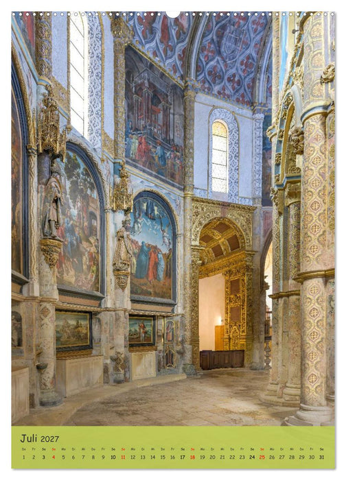 Convento de Cristo (CALVENDO Premium Wandkalender 2027)