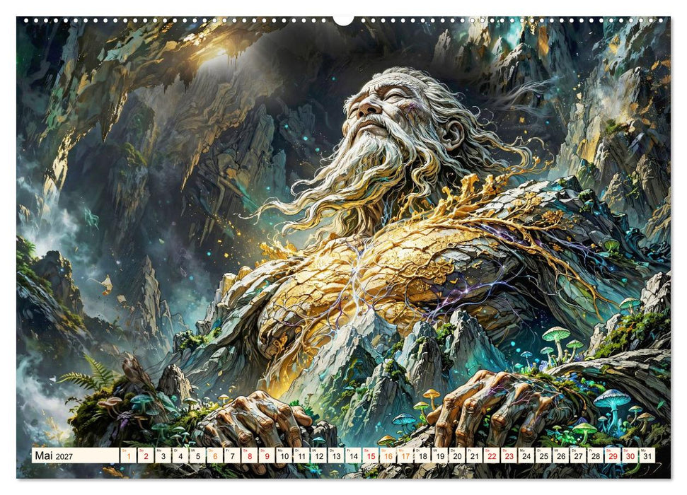 Geistgestalt der Erde (CALVENDO Premium Wandkalender 2027)