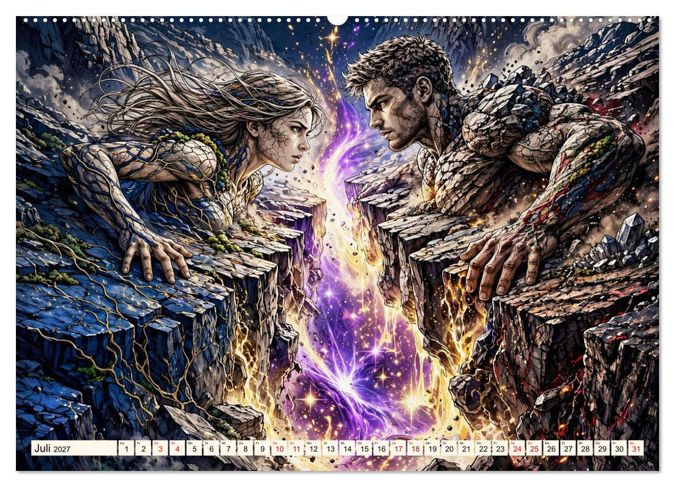 Geistgestalt der Erde (CALVENDO Premium Wandkalender 2027)