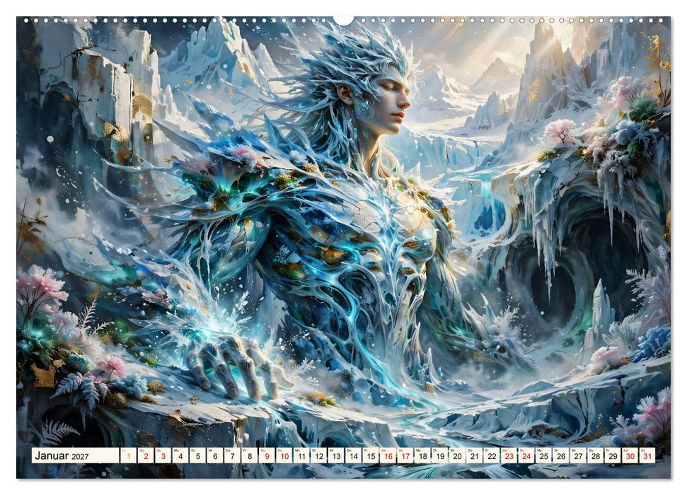 Geistgestalt der Erde (CALVENDO Wandkalender 2027)