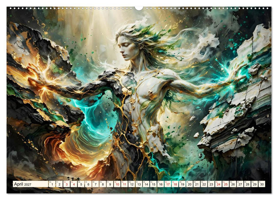 Geistgestalt der Erde (CALVENDO Wandkalender 2027)