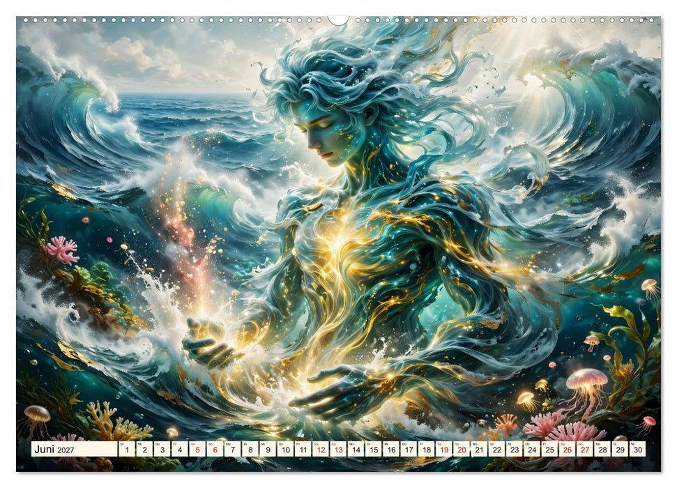 Geistgestalt der Erde (CALVENDO Wandkalender 2027)