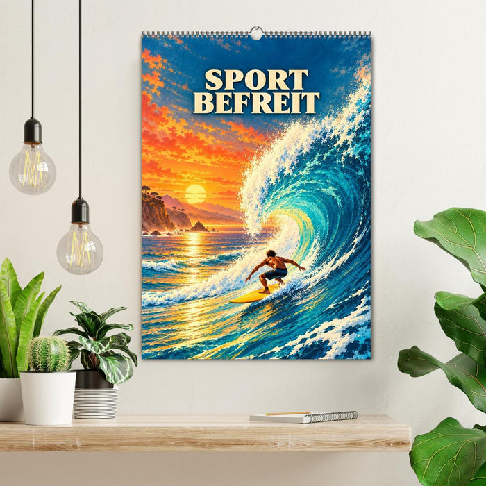 Sport befreit (CALVENDO Wandkalender 2027)