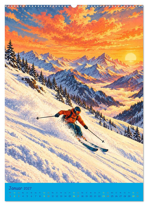 Sport befreit (CALVENDO Wandkalender 2027)
