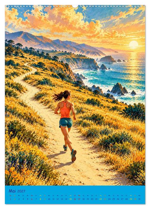 Sport befreit (CALVENDO Wandkalender 2027)