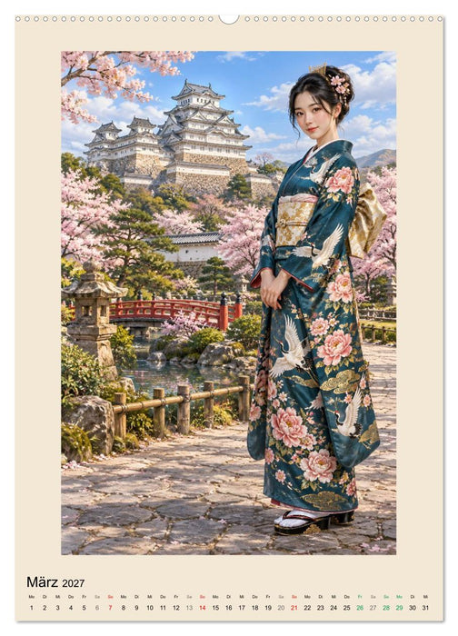 Gewänder Asiens (CALVENDO Premium Wandkalender 2027)