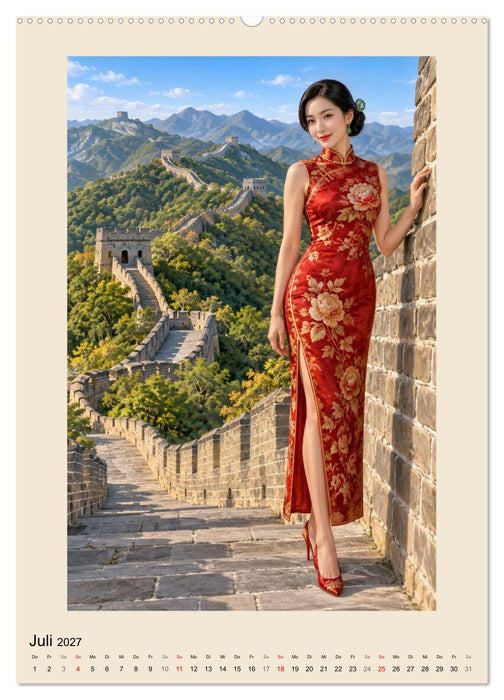 Gewänder Asiens (CALVENDO Premium Wandkalender 2027)