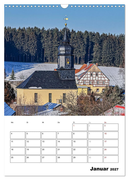 Neustadt-Orla (CALVENDO Wandkalender 2027)