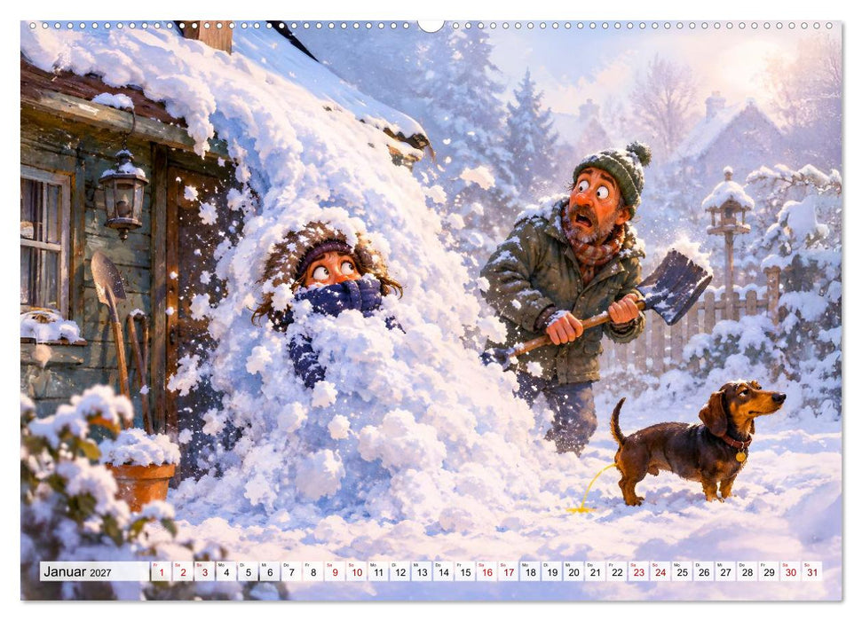Gärtnerhorror - Garten ist Leben (CALVENDO Premium Wandkalender 2027)