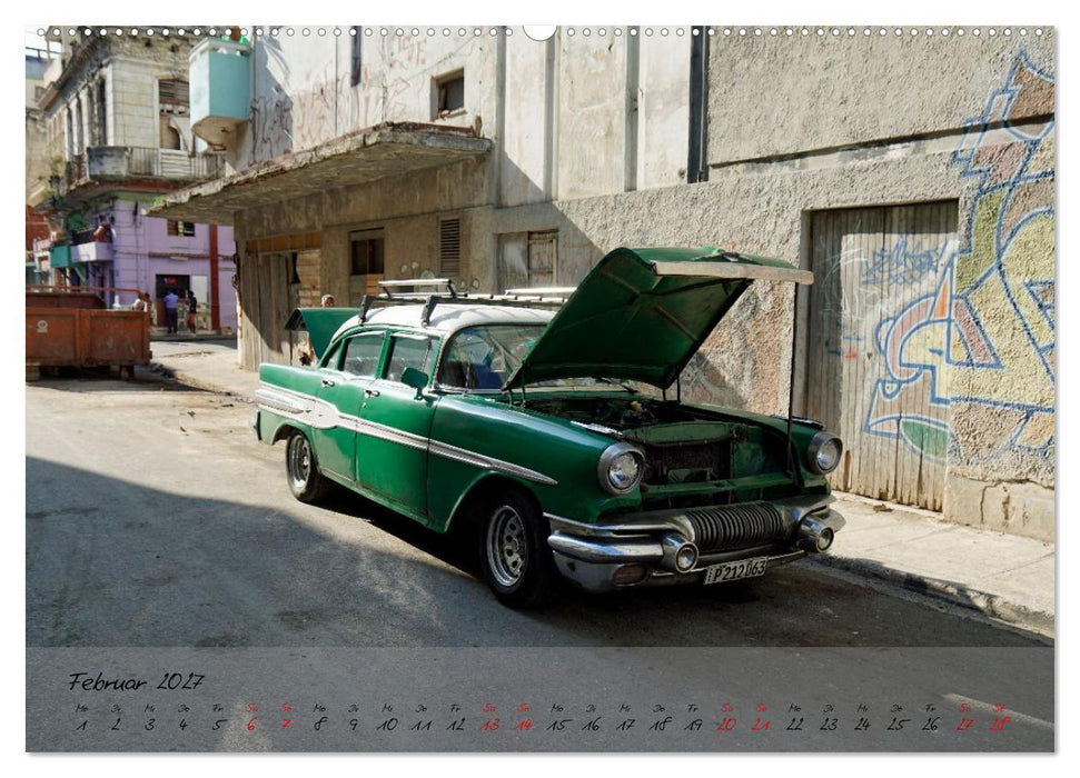 Kubas Oldtimer – Patina und Improvisation (CALVENDO Wandkalender 2027)