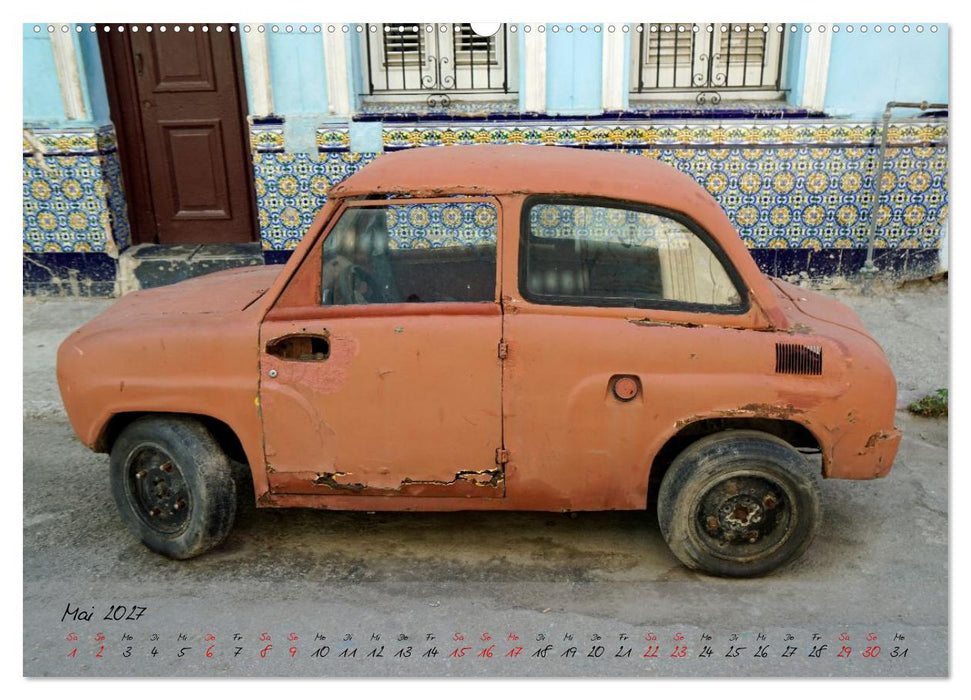 Kubas Oldtimer – Patina und Improvisation (CALVENDO Wandkalender 2027)