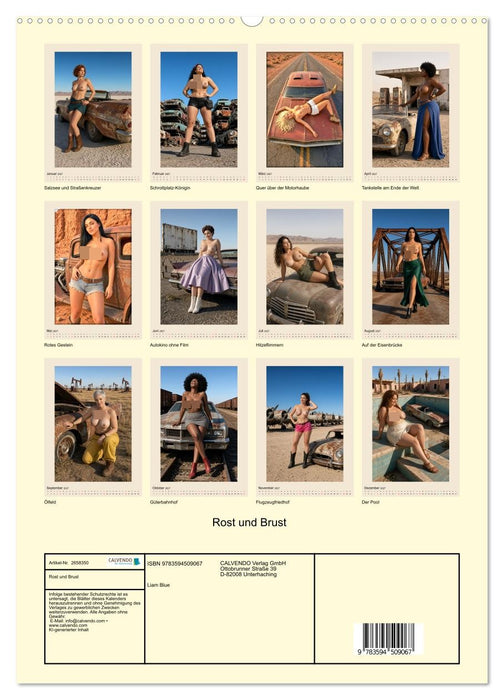Rost und Brust (CALVENDO Premium Wandkalender 2027)