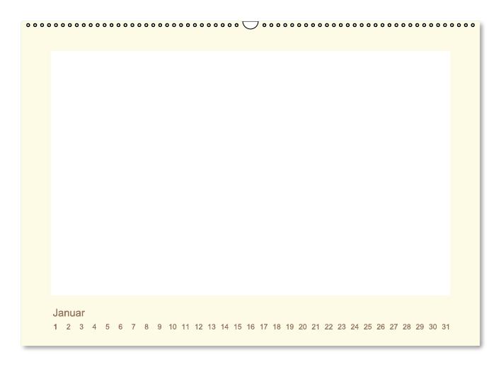 Immerwährender Kalender zum selber Gestalten (Wandkalender immerwährend DIN A2 quer) (CALVENDO Wandkalender 0)