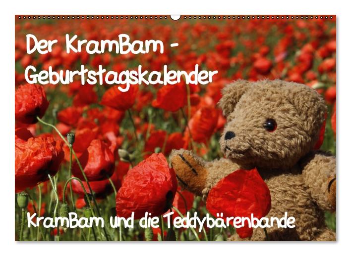 Der KramBam-Geburtstagskalender (Wandkalender immerwährend DIN A2 quer) (CALVENDO Wandkalender 0)
