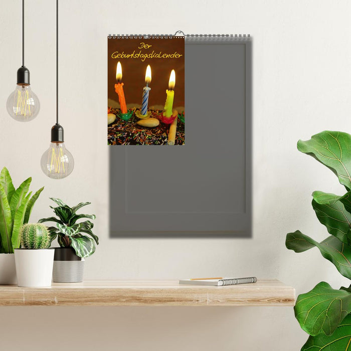 Der Geburtstagskalender (Wandkalender immerwährend DIN A3 hoch) (CALVENDO Wandkalender 0)