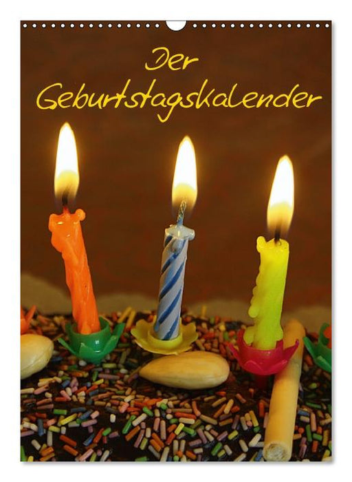 Der Geburtstagskalender (Wandkalender immerwährend DIN A3 hoch) (CALVENDO Wandkalender 0)