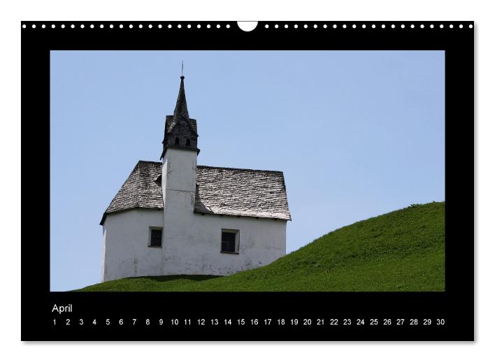 Surselva - Graubünden (Wandkalender immerwährend DIN A3 quer) (CALVENDO Wandkalender 0)