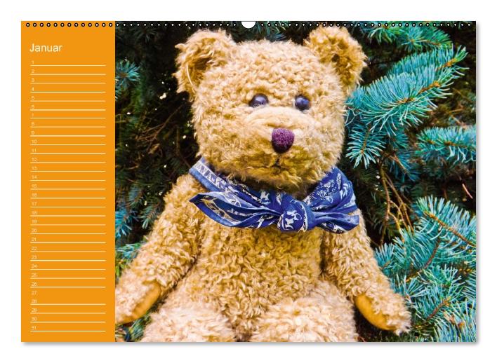 Einfach zum Knuddeln / Geburtstagskalender (Wandkalender immerwährend DIN A2 quer) (CALVENDO Wandkalender 0)