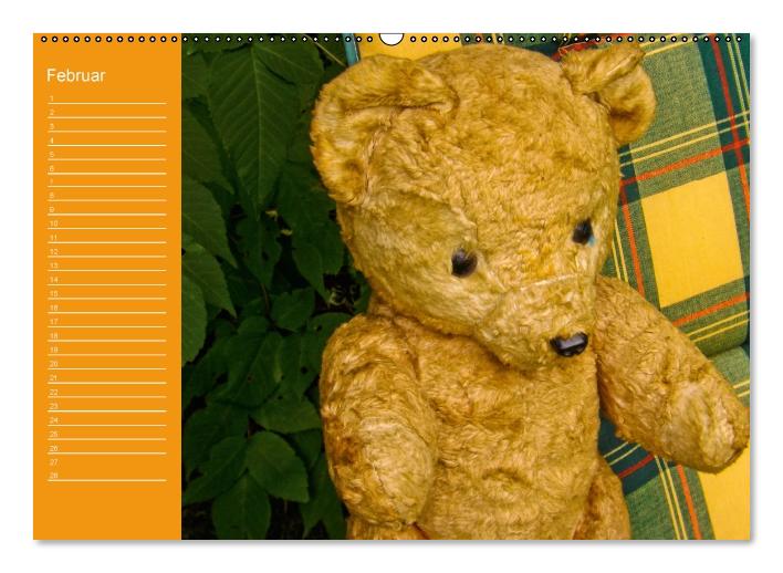 Einfach zum Knuddeln / Geburtstagskalender (Wandkalender immerwährend DIN A2 quer) (CALVENDO Wandkalender 0)