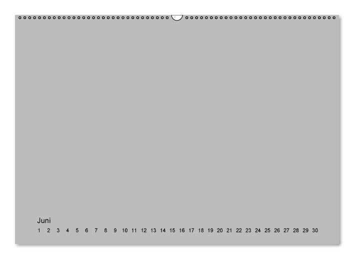 Geburtstags - Bastelkalender - Grau (Wandkalender immerwährend DIN A2 quer) (CALVENDO Wandkalender 0)