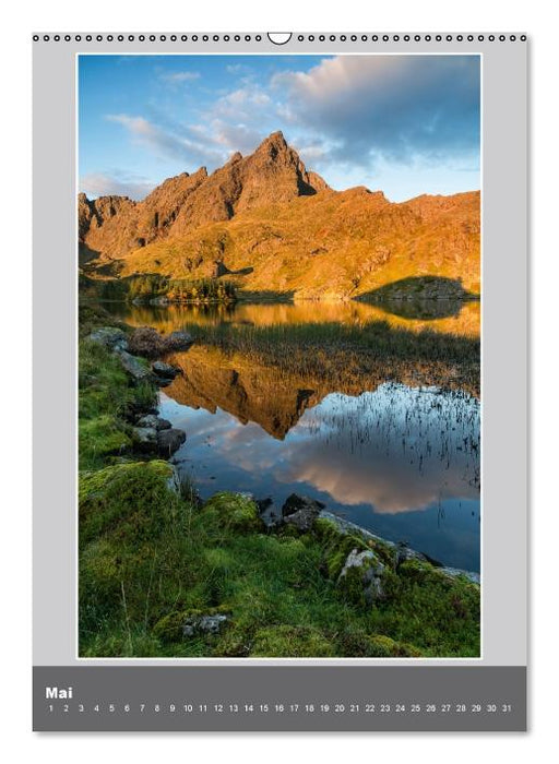 Bezauberndes Norwegen ~ Lofoten & Nordland ~ (Wandkalender immerwährend DIN A2 hoch) (CALVENDO Wandkalender 2014)