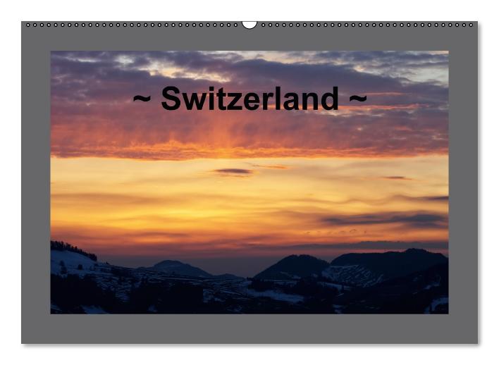 Switzerland (Wall Calendar perpetual DIN A2 Landscape) (CALVENDO Monthly Calendar 0)