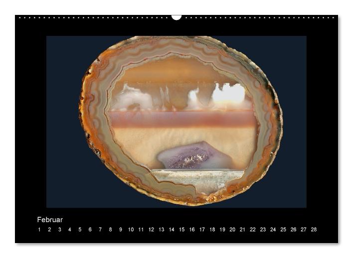 Achate - natürlich schön / immerwährender Kalender (Wandkalender immerwährend DIN A2 quer) (CALVENDO Wandkalender 2014)