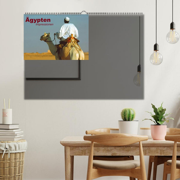 Ägypten • Impressionen (Wandkalender immerwährend DIN A2 quer) (CALVENDO Wandkalender 2014)