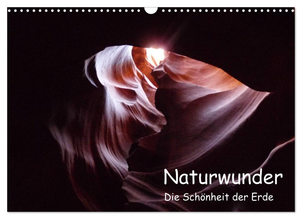 Naturwunder - Die Schönheit der Erde (Wandkalender immerwährend DIN A3 quer) (CALVENDO Wandkalender 2015)