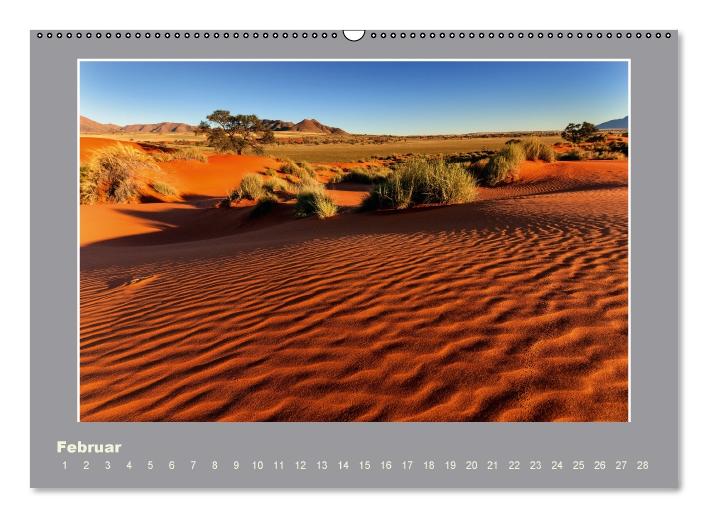 Namibia - Die Farben der Namib (Wandkalender immerwährend DIN A2 quer) (CALVENDO Wandkalender 2014)