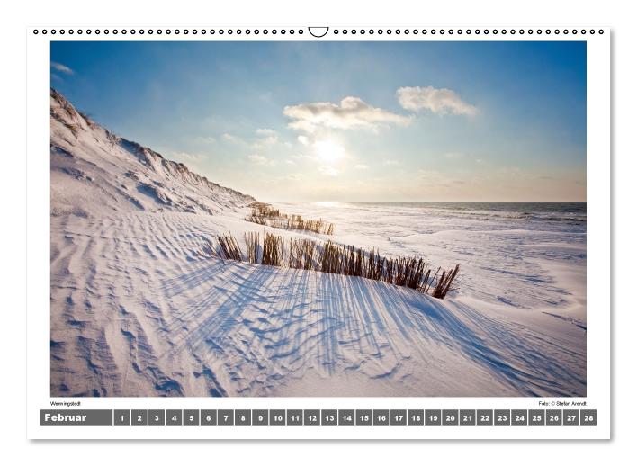 Nordsee - Impressionen einer Landschaft am Meer (Wandkalender immerwährend DIN A2 quer) (CALVENDO Wandkalender 2014)