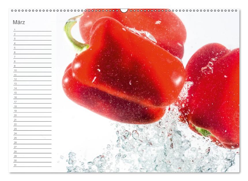 Tutti Frutti Küchenkalender (Wandkalender immerwährend DIN A2 quer) (CALVENDO Wandkalender 2015)