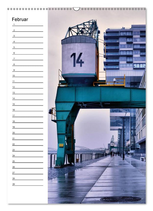 Köln - Ansichtssache (Wandkalender immerwährend DIN A2 hoch) (CALVENDO Wandkalender 2016)