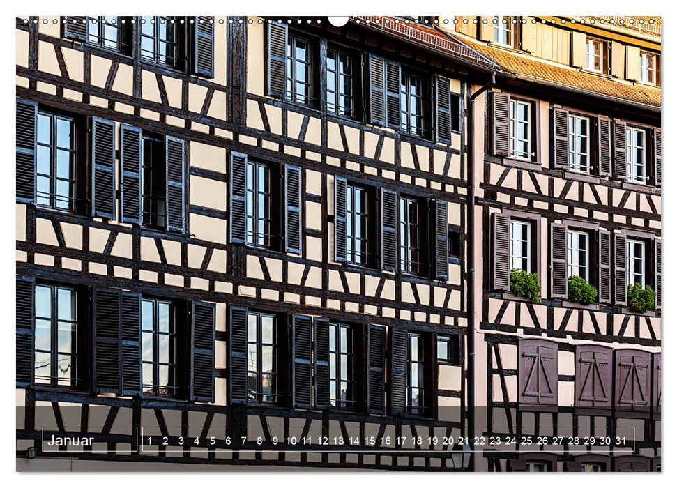 Faszination La Petite France in Strasbourg (Wandkalender immerwährend DIN A2 quer) (CALVENDO Wandkalender 2017)