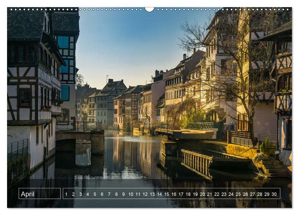 Faszination La Petite France in Strasbourg (Wandkalender immerwährend DIN A2 quer) (CALVENDO Wandkalender 2017)