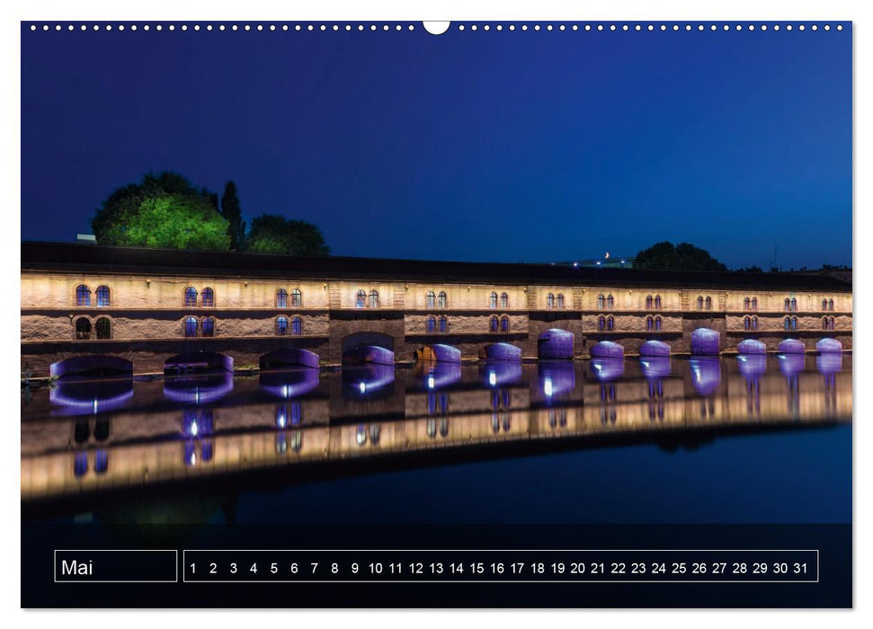 Faszination La Petite France in Strasbourg (Wandkalender immerwährend DIN A2 quer) (CALVENDO Wandkalender 2017)