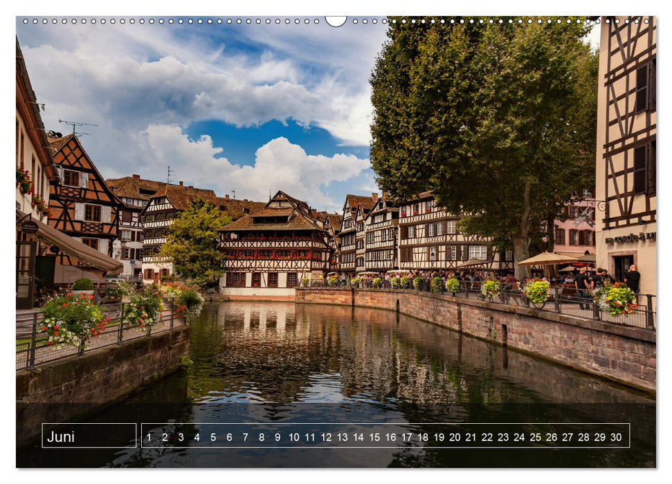 Faszination La Petite France in Strasbourg (Wandkalender immerwährend DIN A2 quer) (CALVENDO Wandkalender 2017)