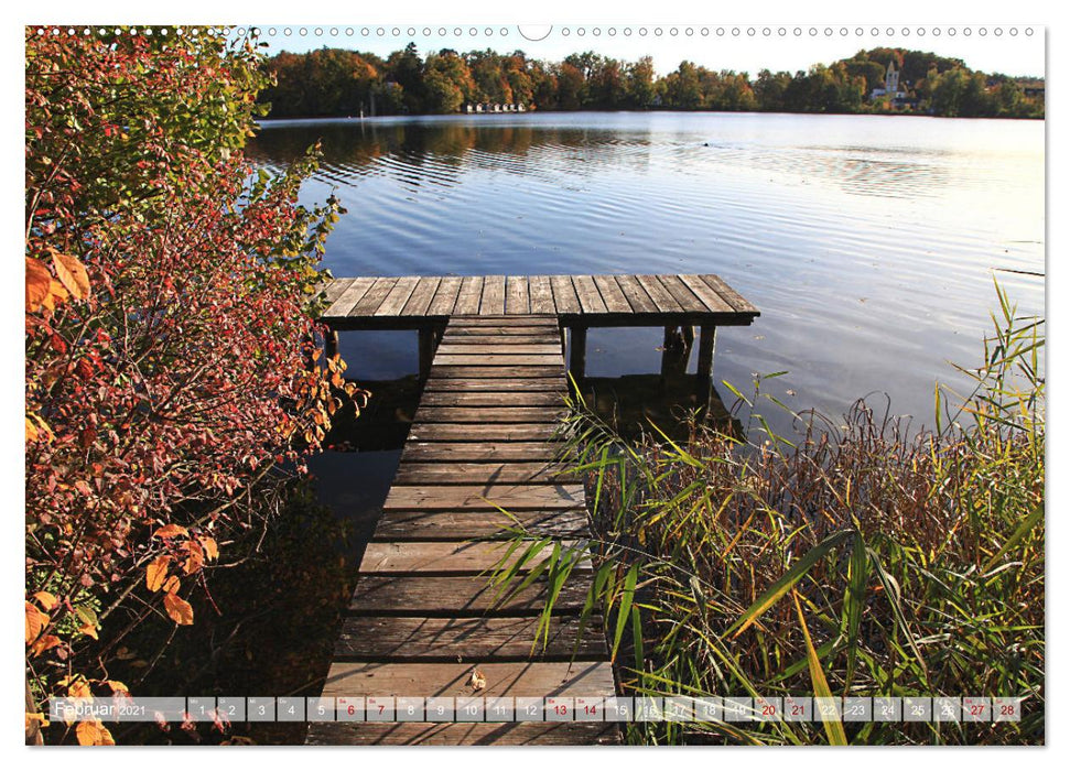 Momente am Weßlinger See (CALVENDO Premium Wandkalender 2021)