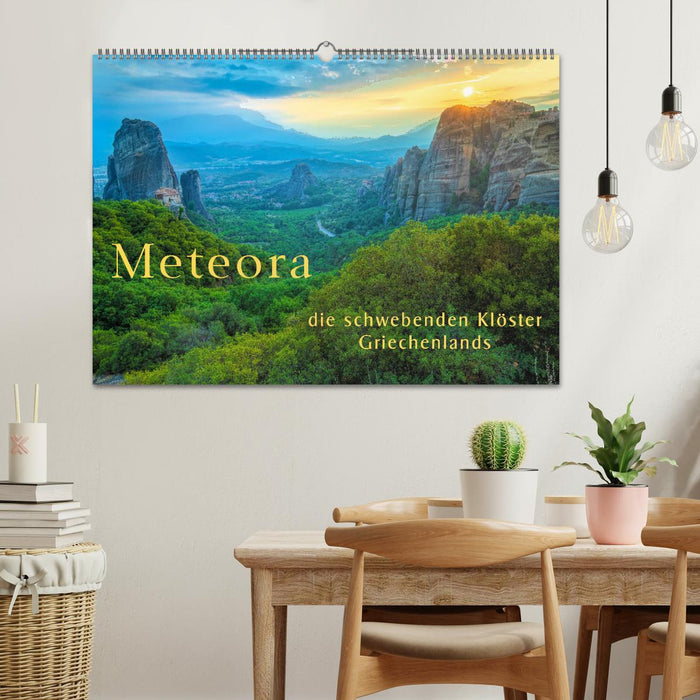 Meteora, die schwebenden Klöster Griechenlands (CALVENDO Wandkalender 2021)