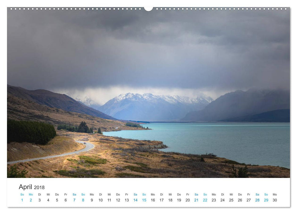 Reisetraum Neuseeland (CALVENDO Wandkalender 2018)