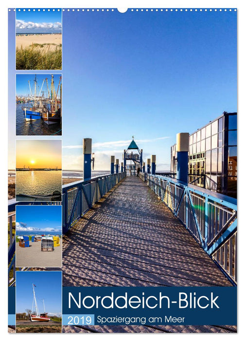 Norddeich Blick (CALVENDO Wandkalender 2019)