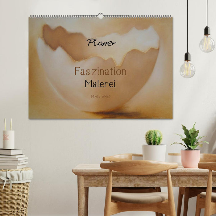 Planer Faszination Malerei (CALVENDO Wandkalender 2014)