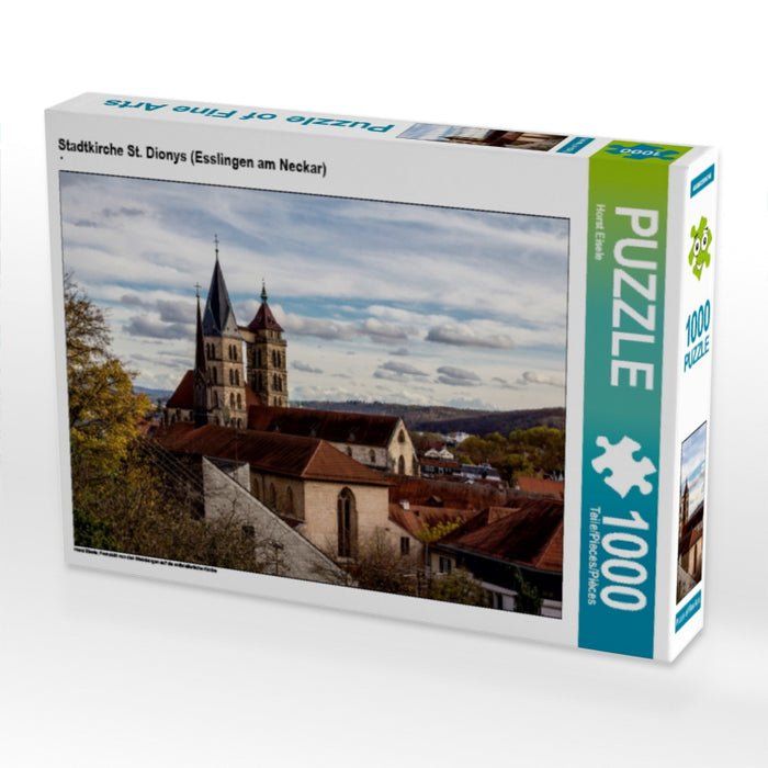 Stadtkirche St. Dionys (Esslingen am Neckar) - CALVENDO Foto-Puzzle - calvendoverlag 29.99