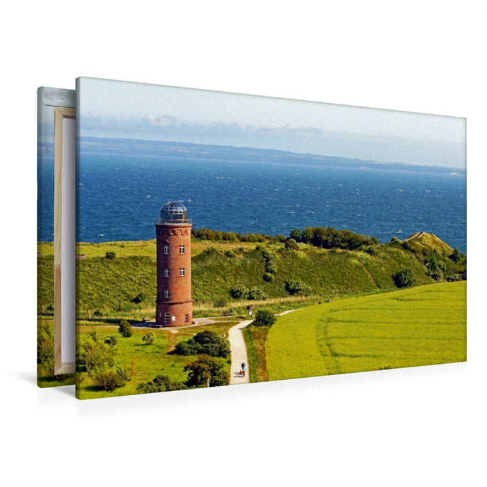 Premium Textil-Leinwand Premium Textil-Leinwand 120 cm x 80 cm quer Kap Arkona auf der Insel Rügen